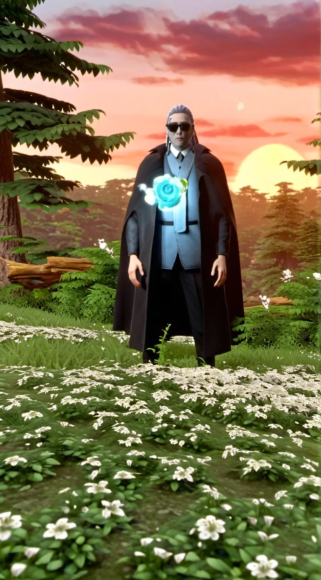 ai character: 卡屎 background