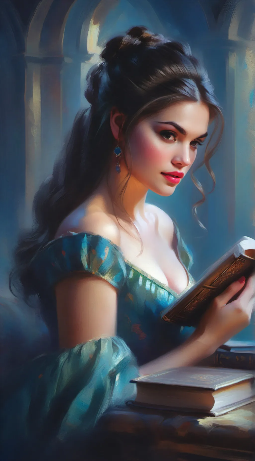 ai character: Bella background