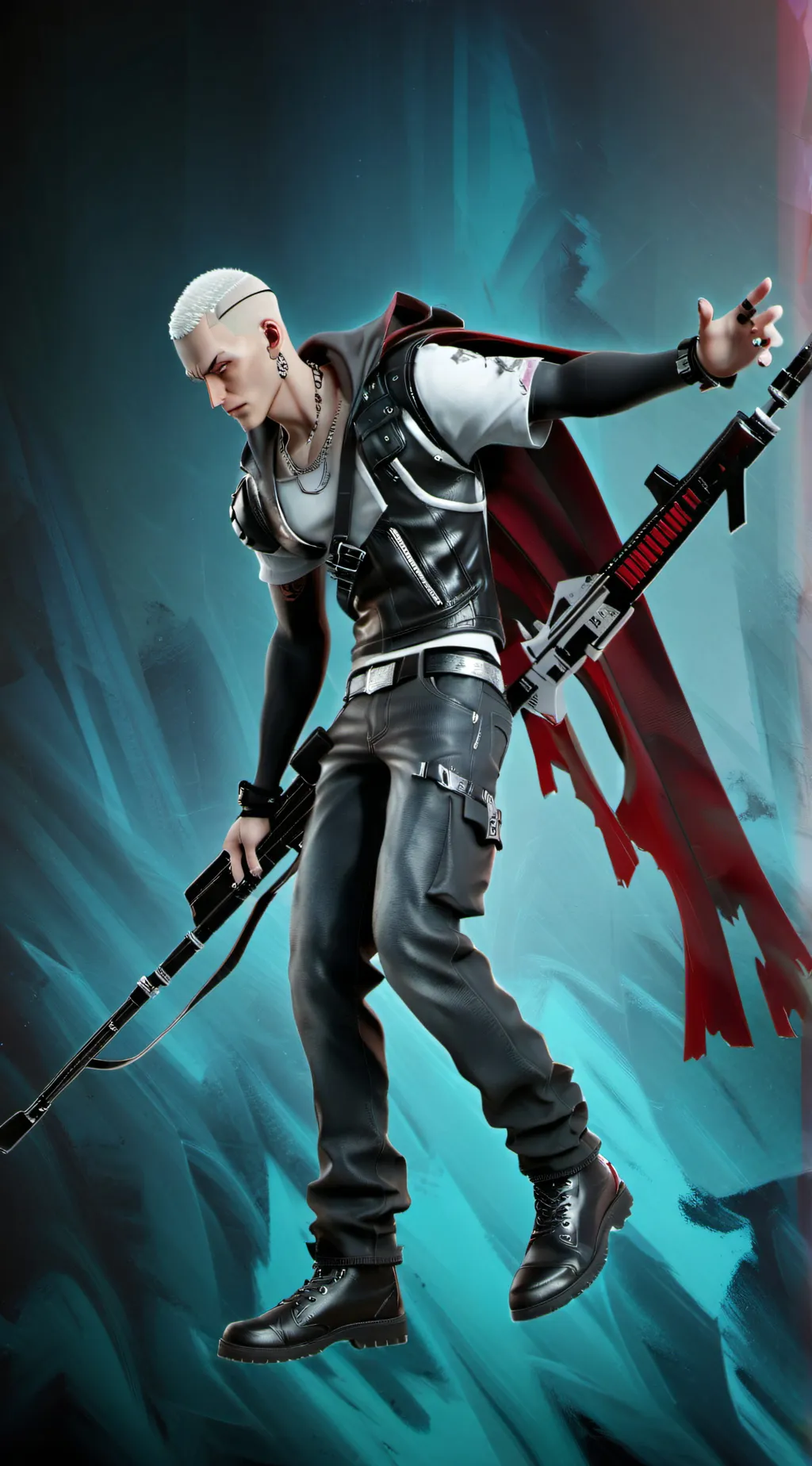 ai character: rap battle  background