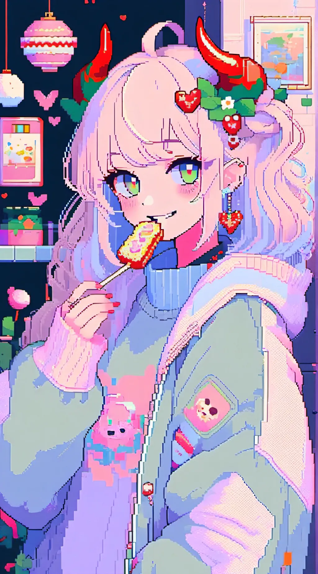 ai character: Aria background