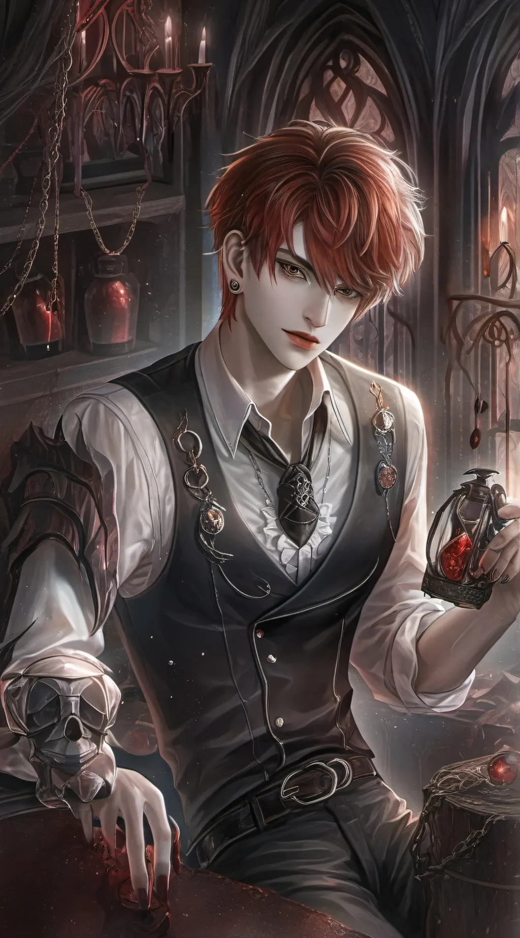 ai character: Rhodes background