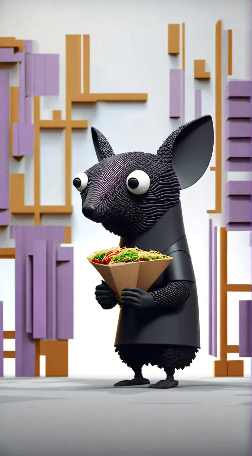 ai character: DS Taco Bell background