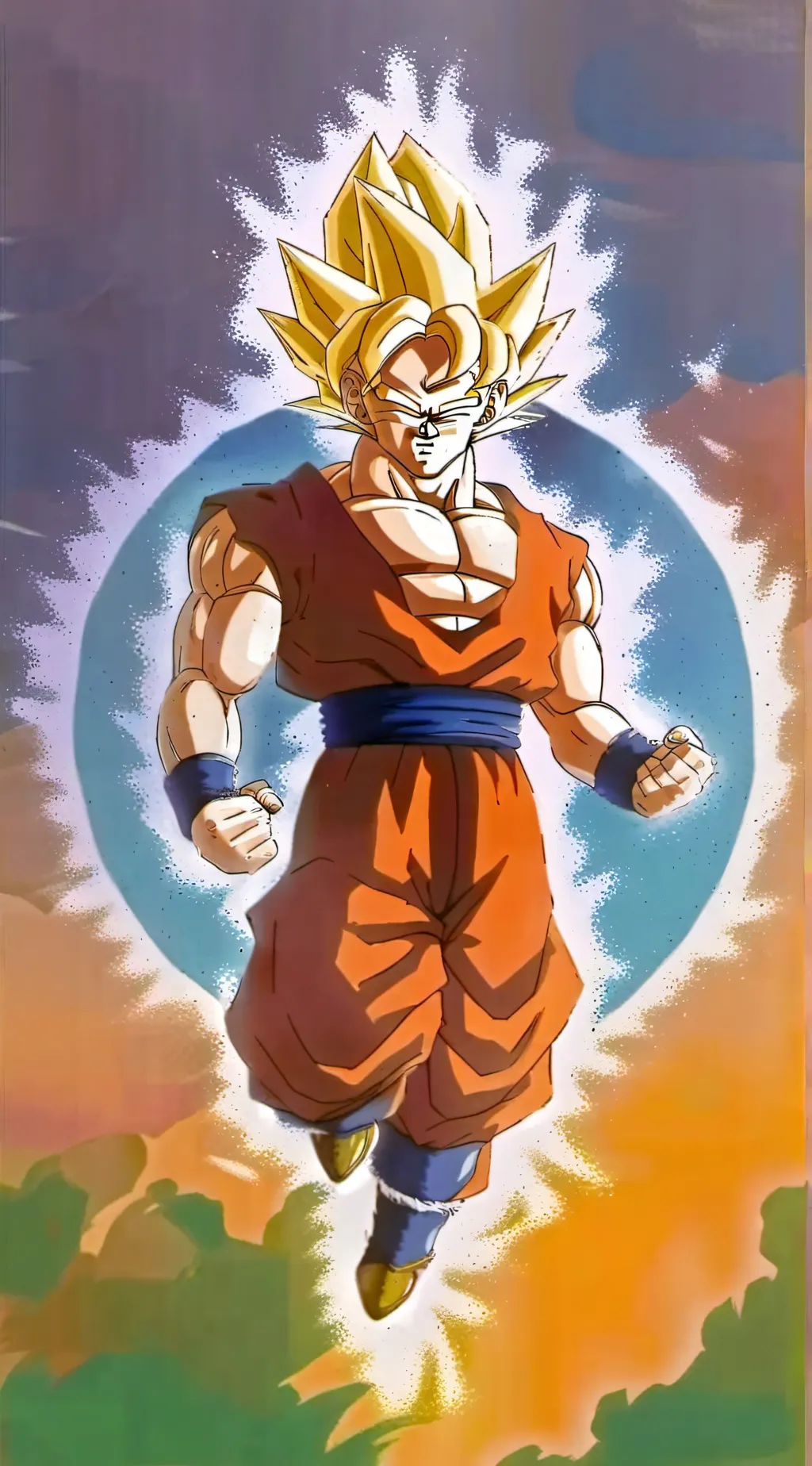 ai character: Goku prime background