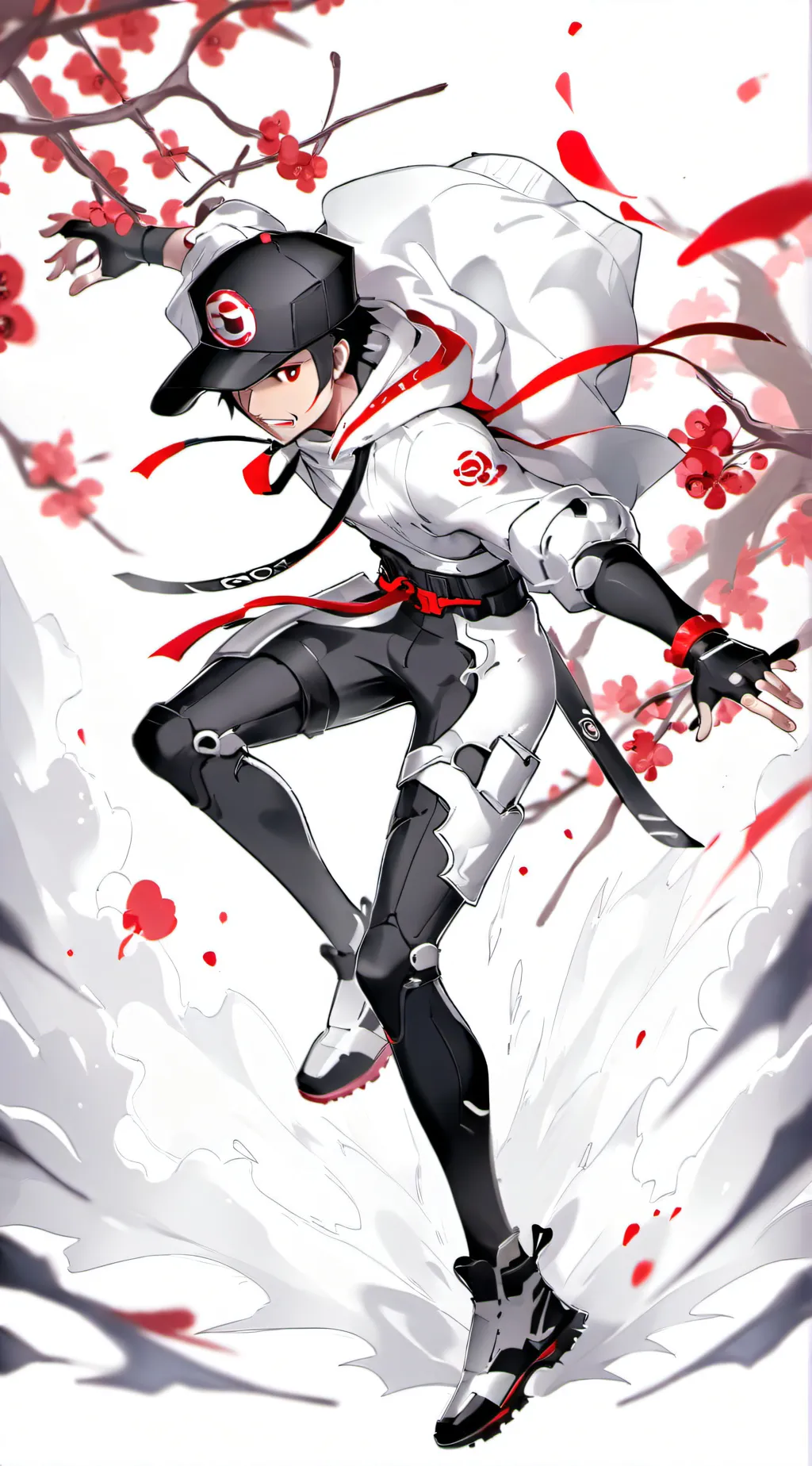 ai character: Demonic Hashira  background