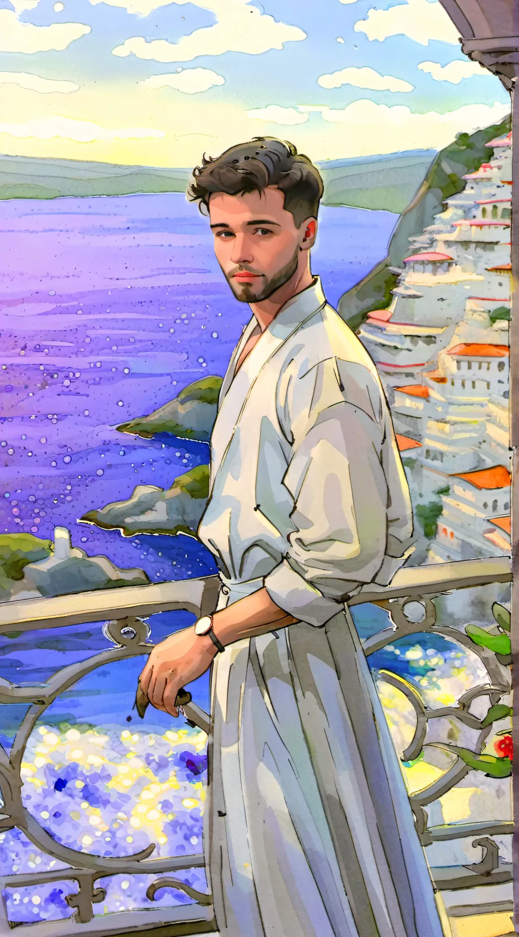 ai character: Hussain background