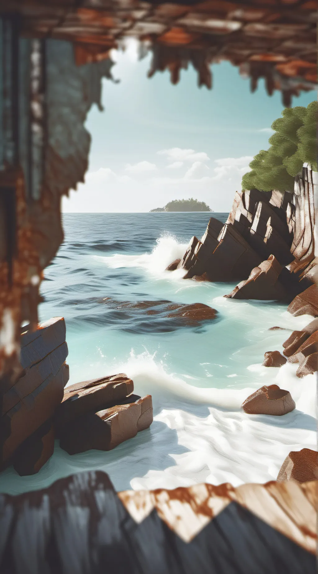 ai character: ocean rpg  background