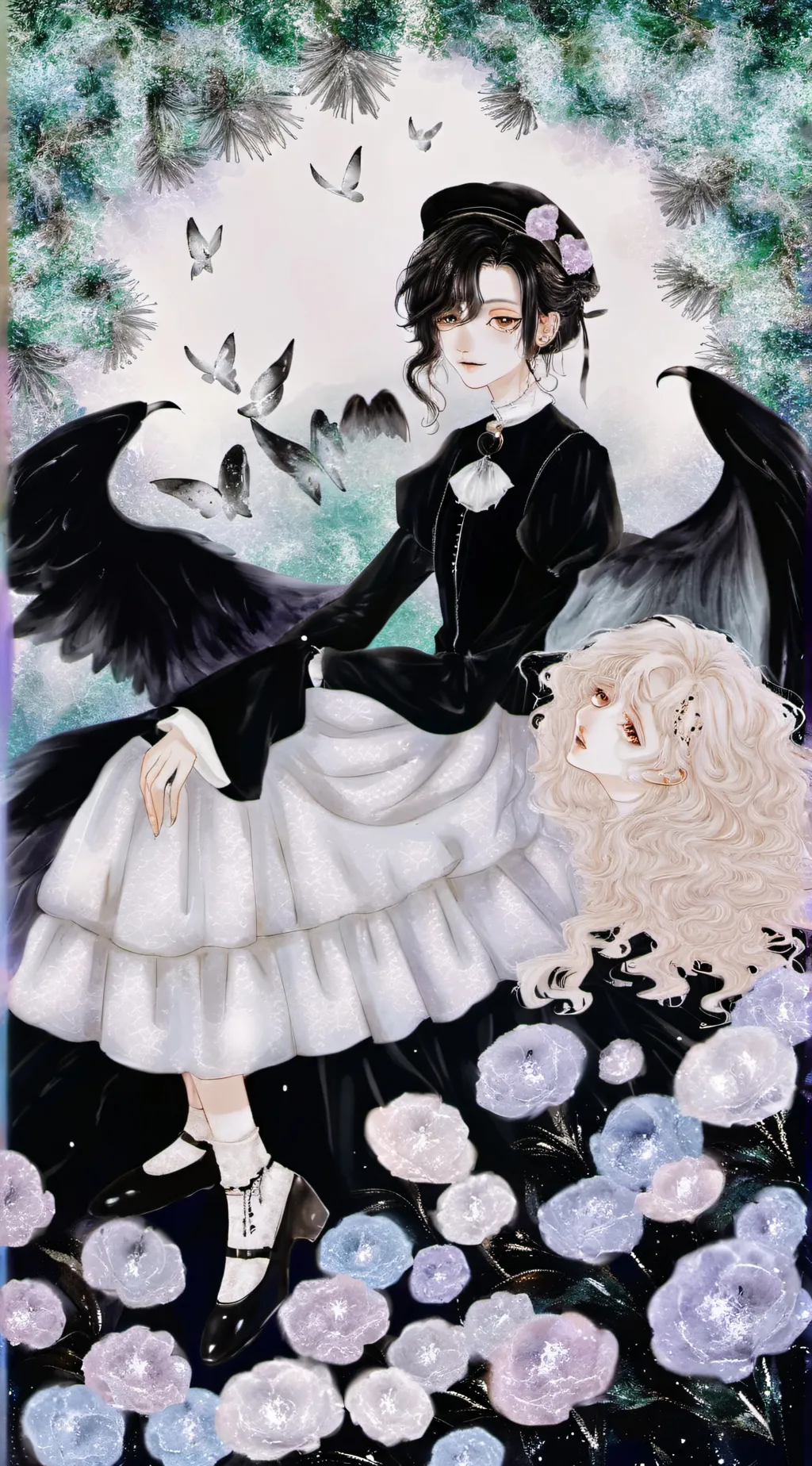ai character: Rose. Sam. background