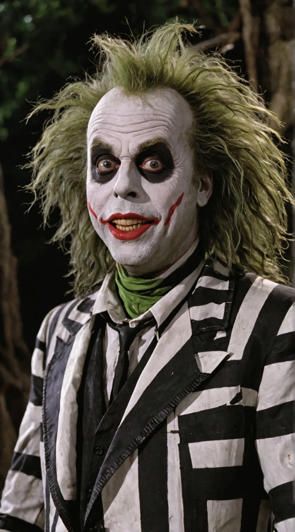ai character: BEETLE JUICE  background