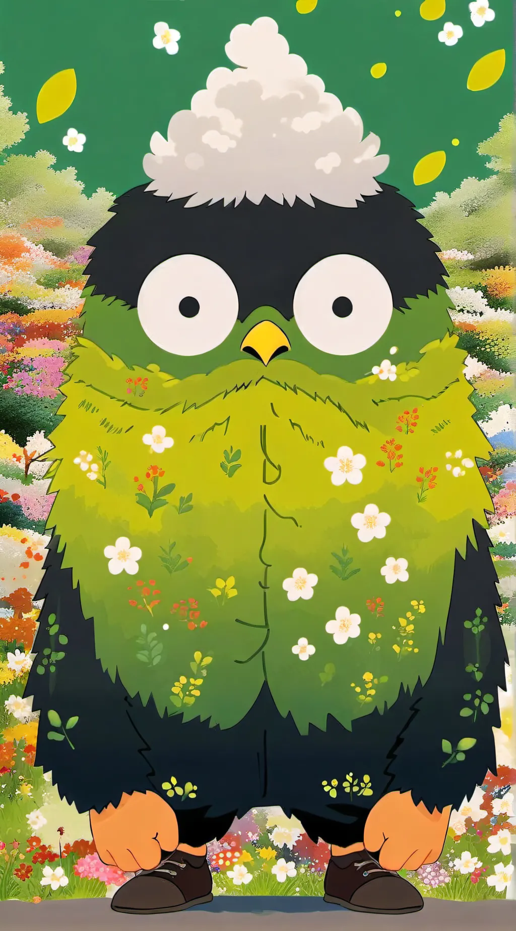 ai character: Duolingo background