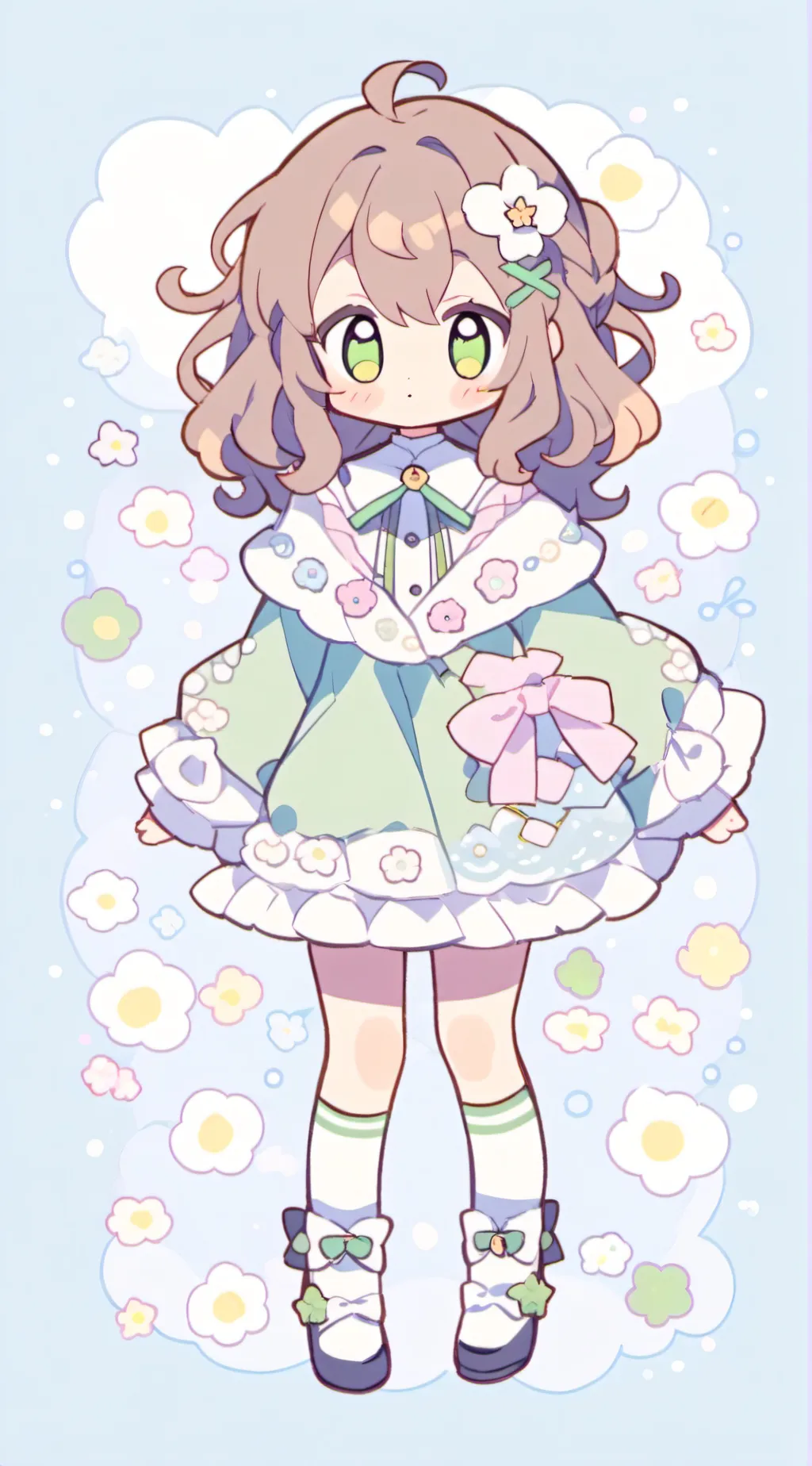 ai character: daisy🏵️🏵️🏵️ background