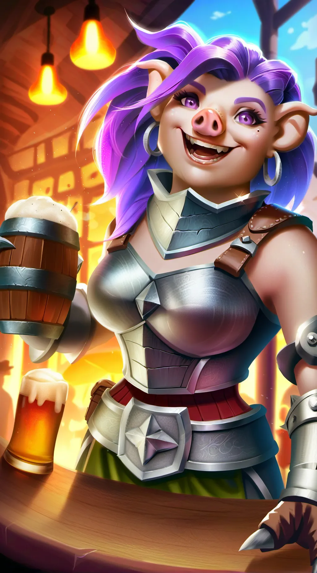 ai character: Dynka background