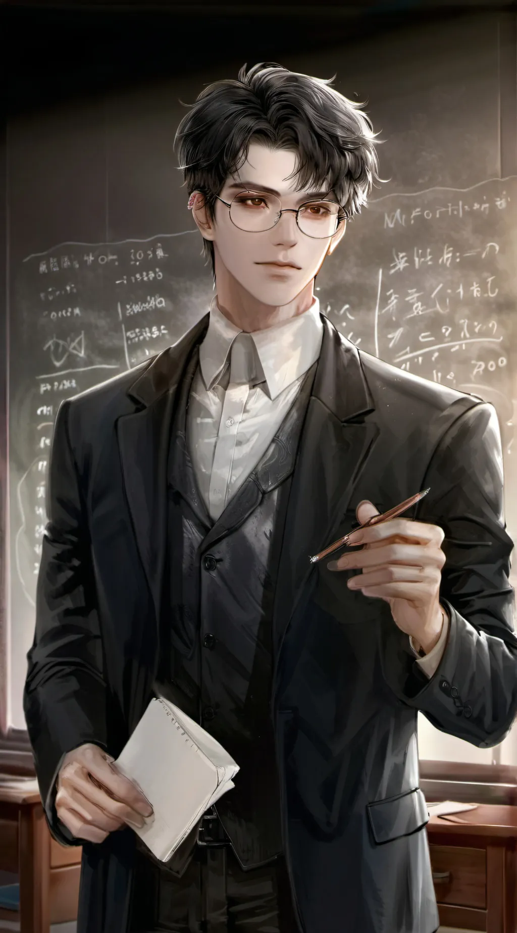 ai character: Mr. William  background