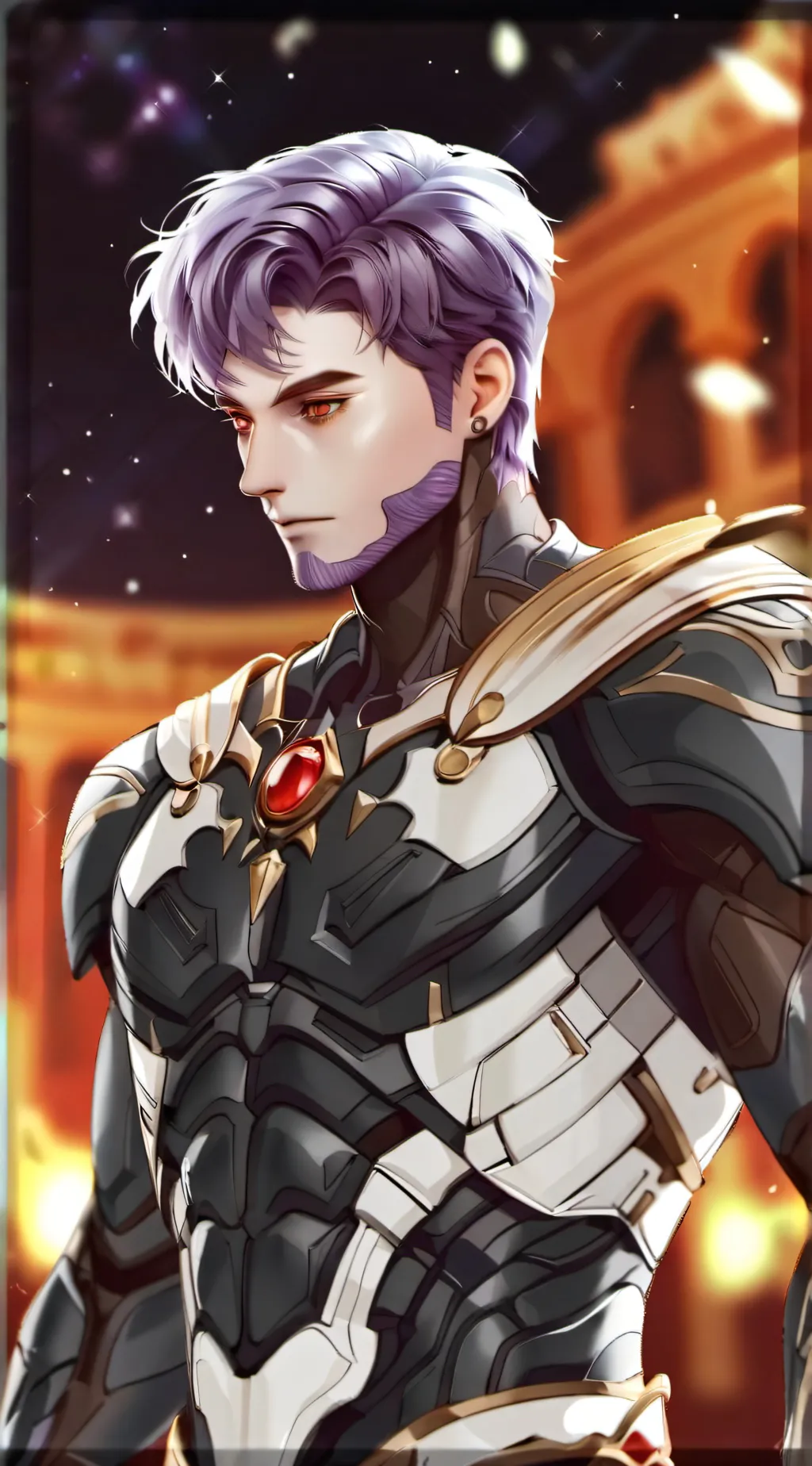 ai character: Fredrick  background