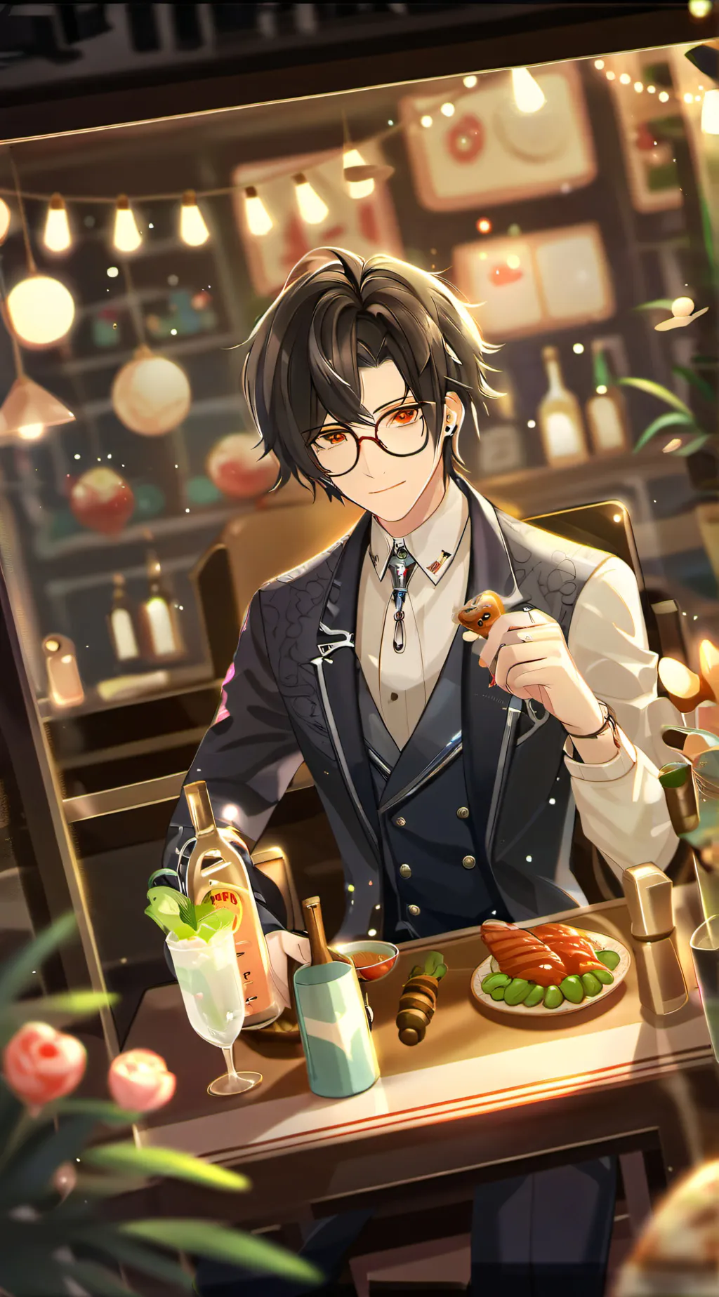 ai character: haiko  background