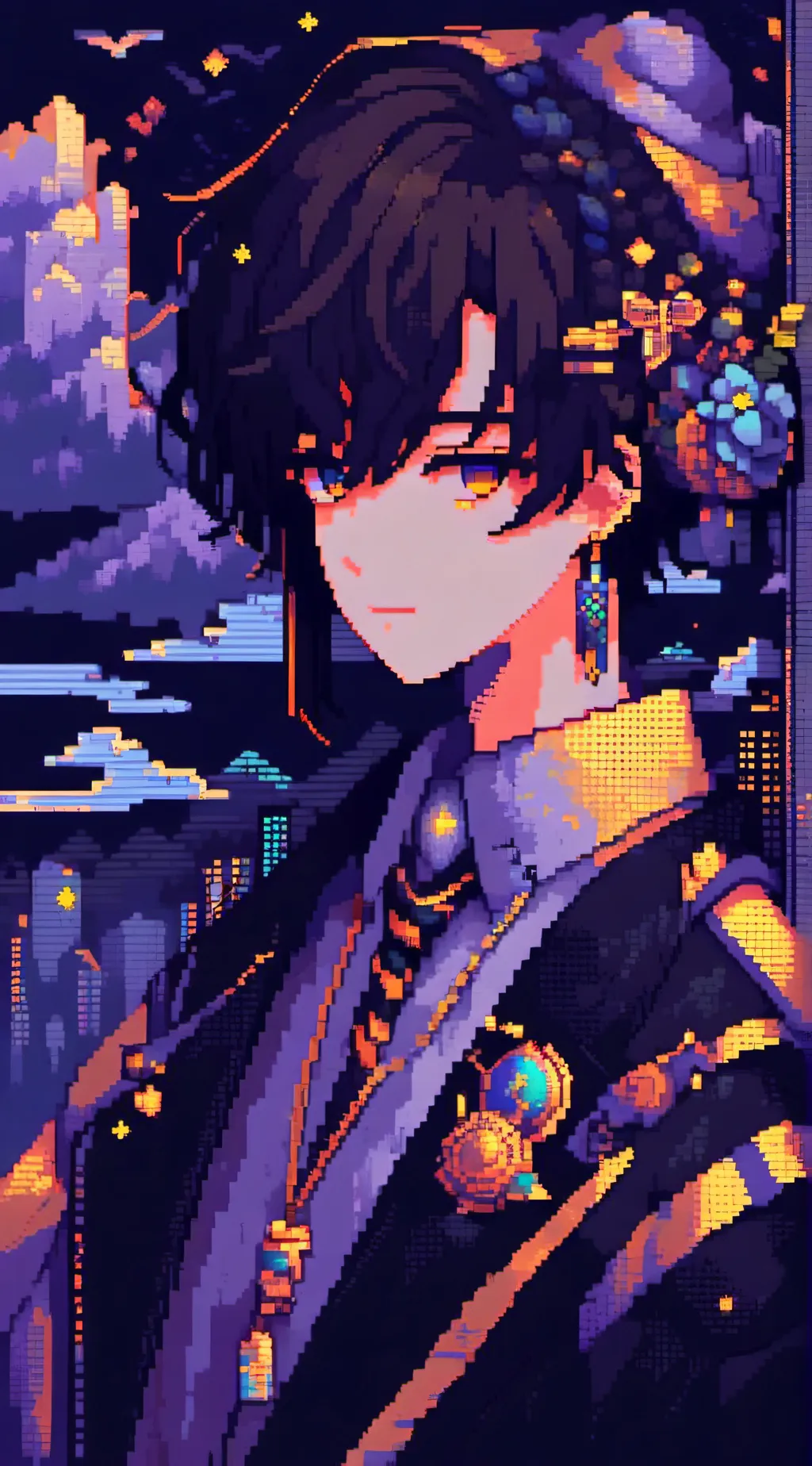 ai character: y background
