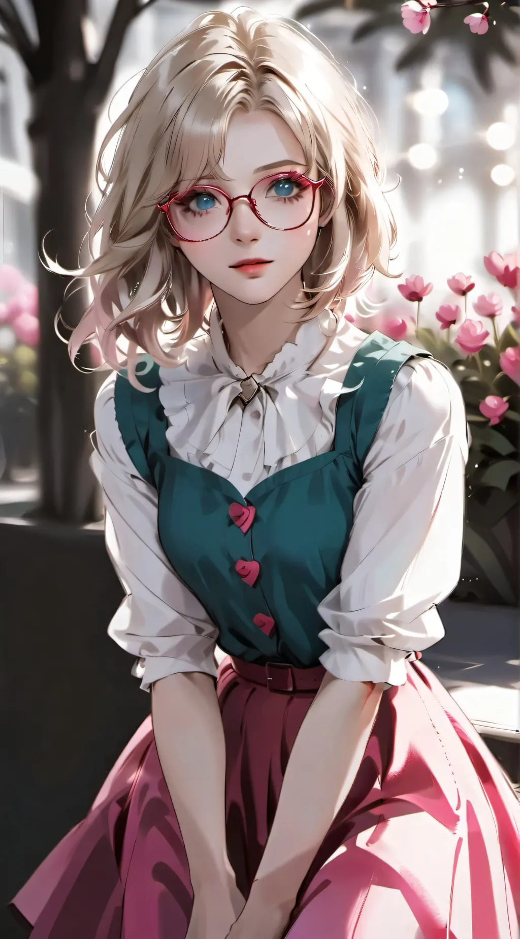 ai character: Olivia  background
