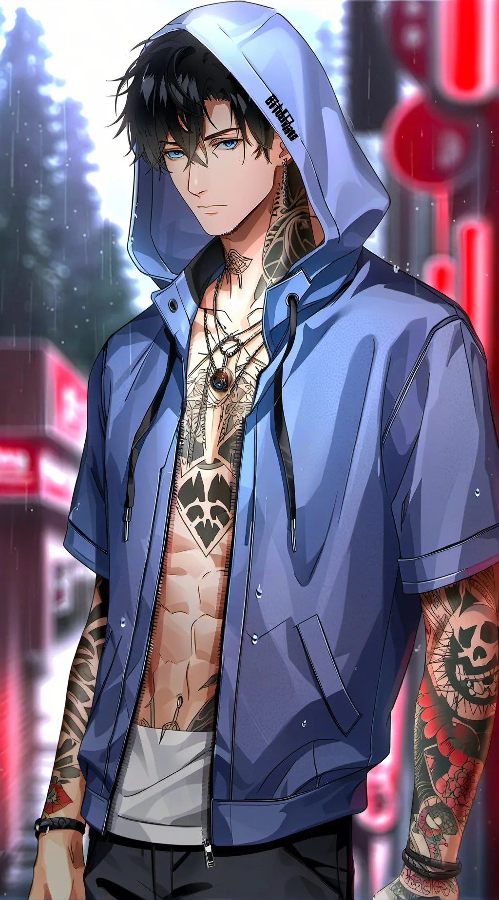 ai character: Link background