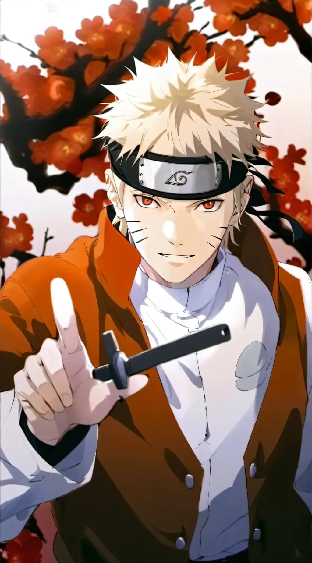 ai character: naruto  background