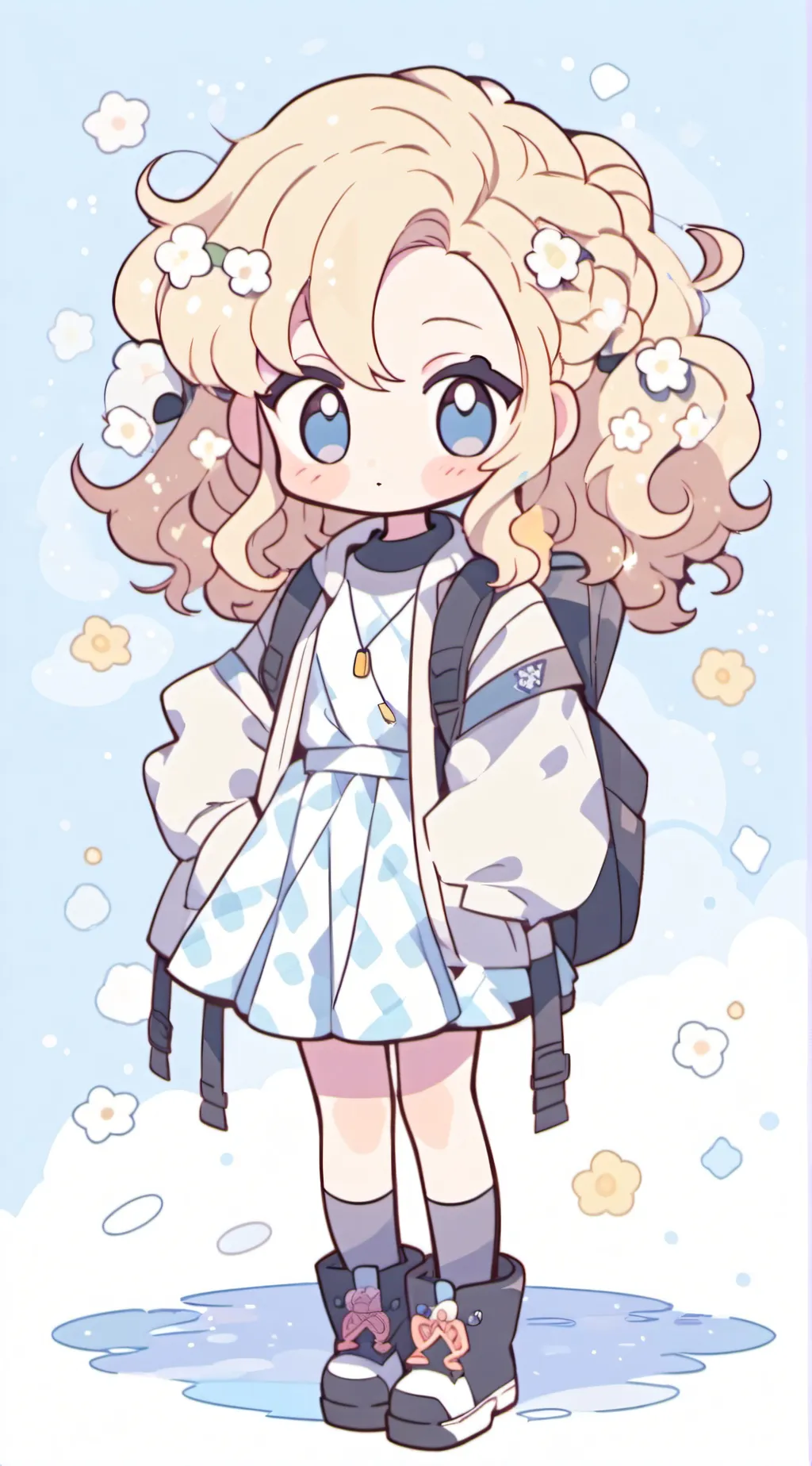 ai character: Ella background