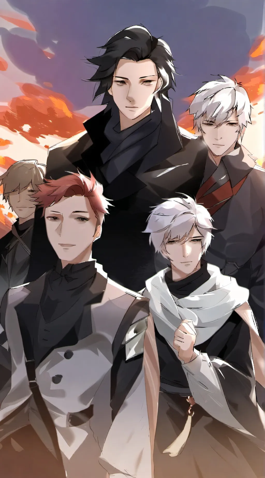ai character: Crazy brothers background