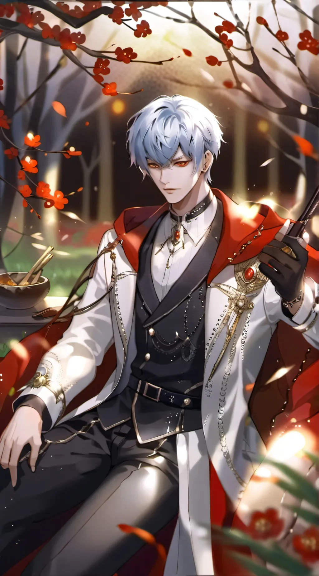 ai character: Zander background