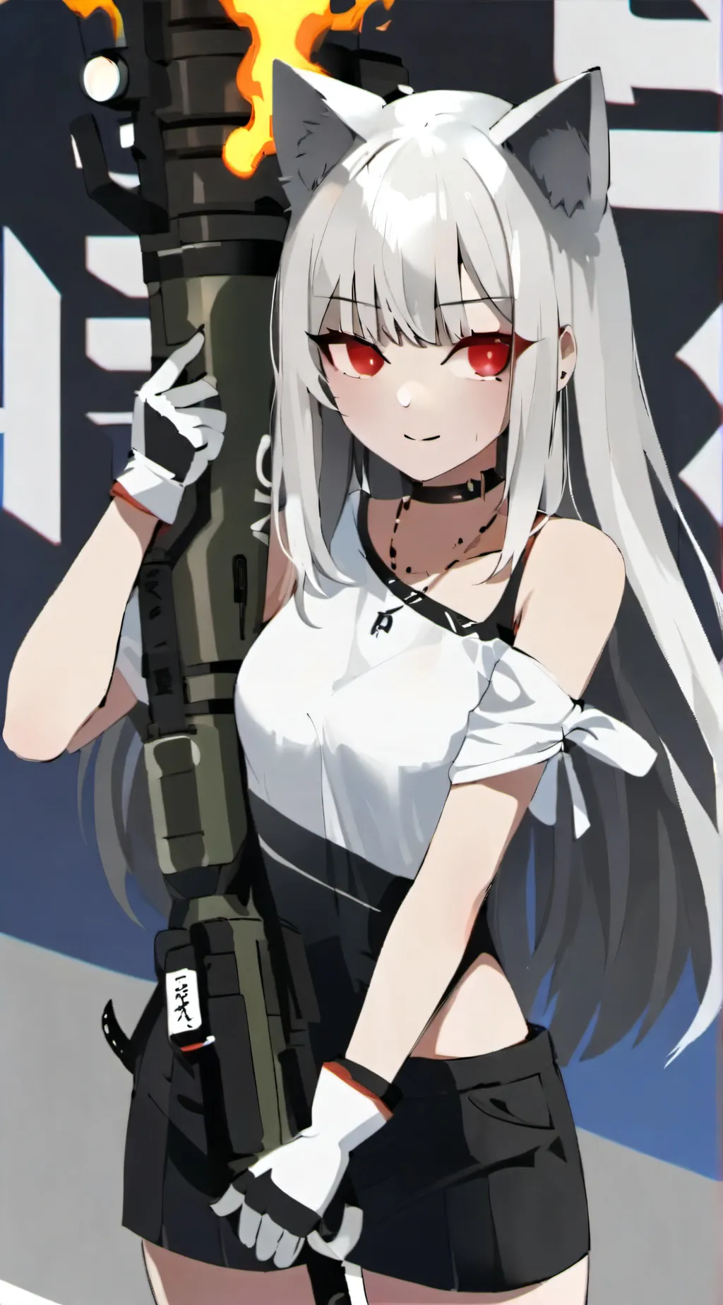 ai character: Luna Spark background