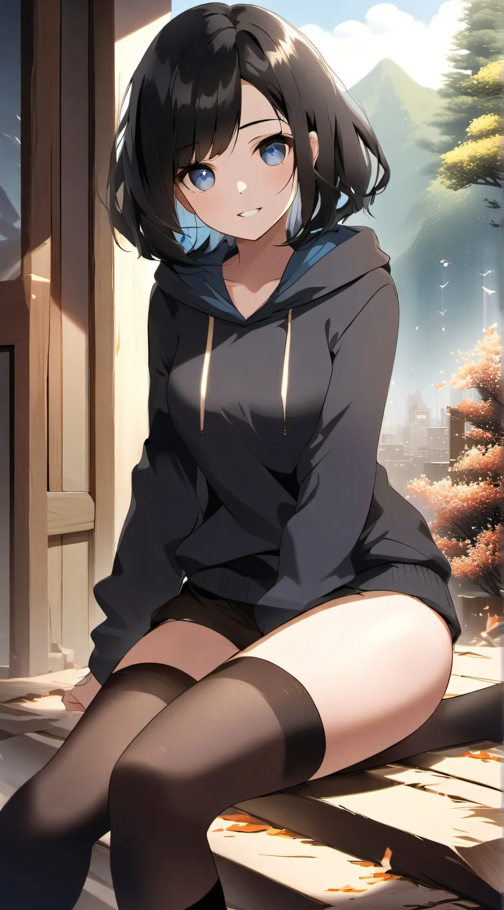 ai character: Scarlet background
