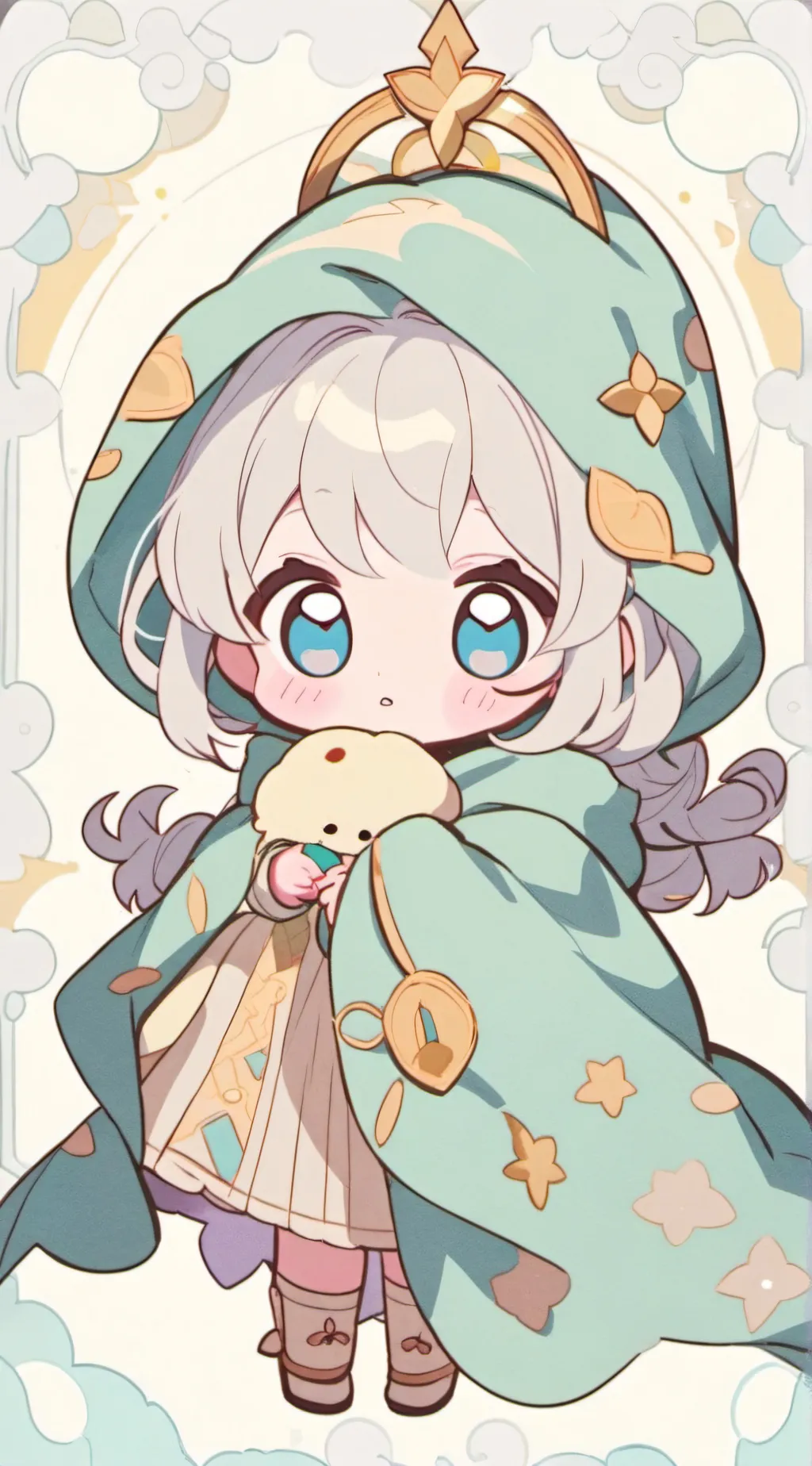 ai character: Kitty background