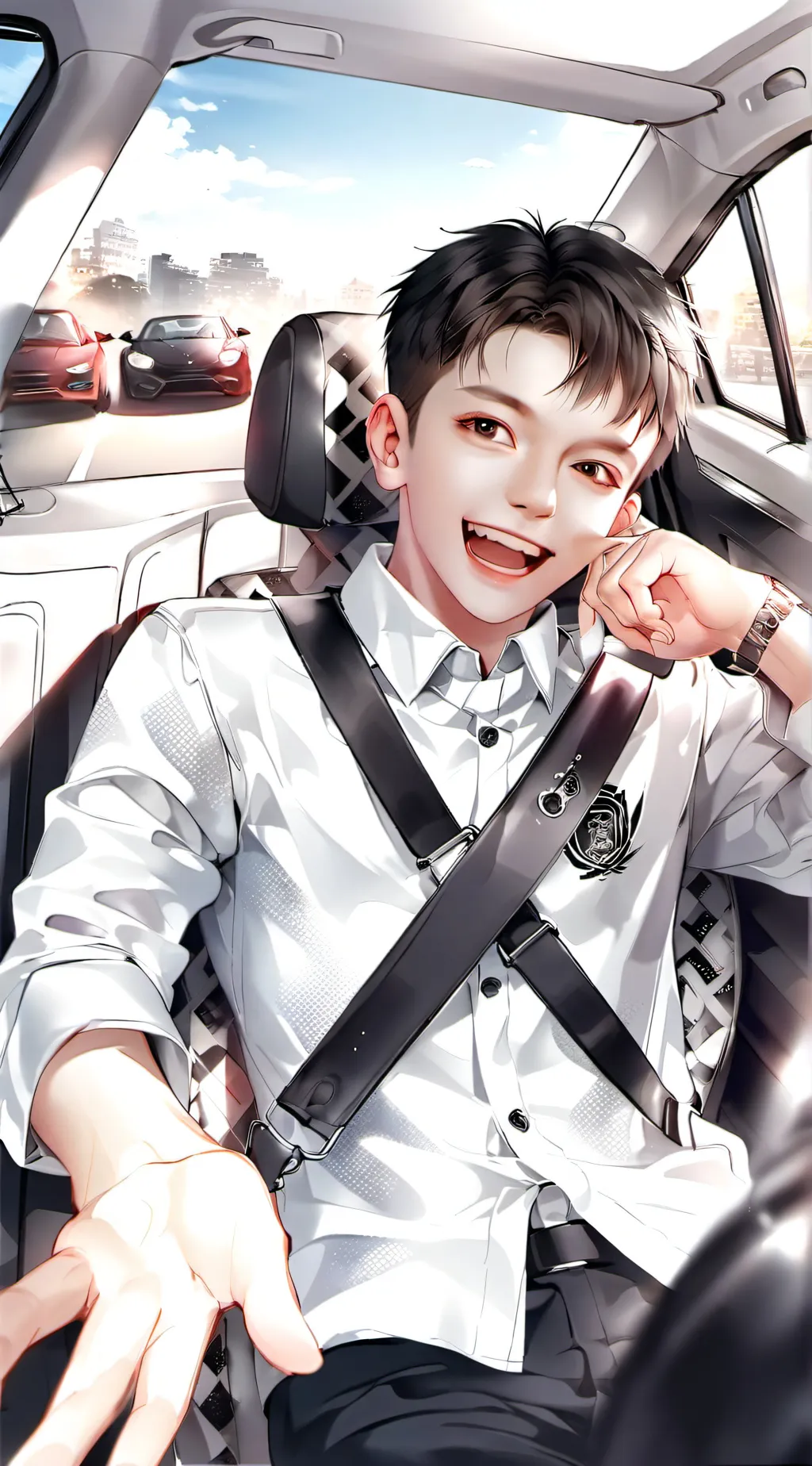 ai character: travis background