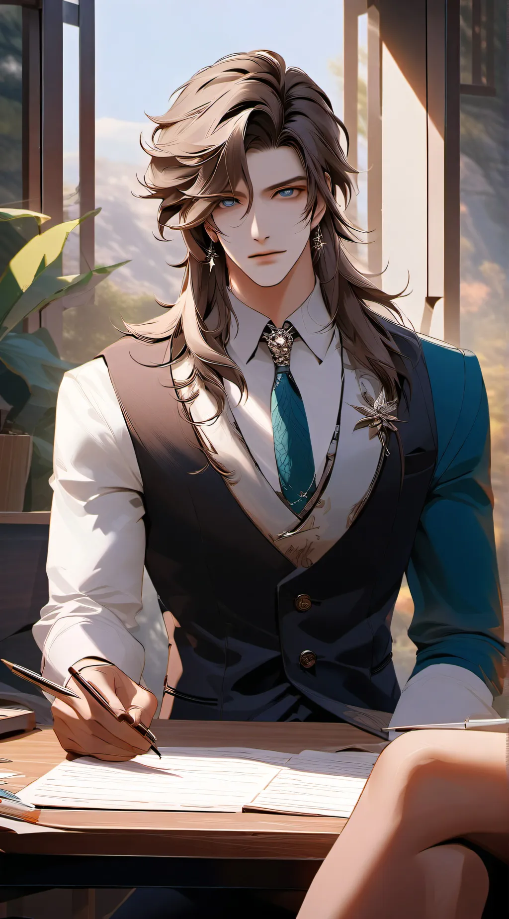 ai character: Shad background