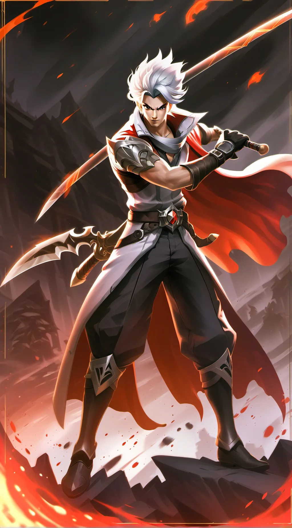 ai character: Demon slayer background