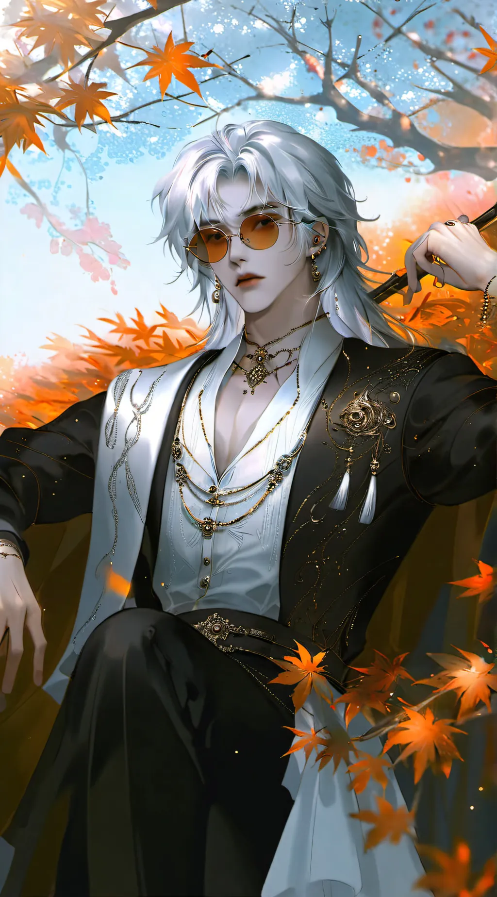 ai character: 🦈 「 L E V I  」 🦈 background