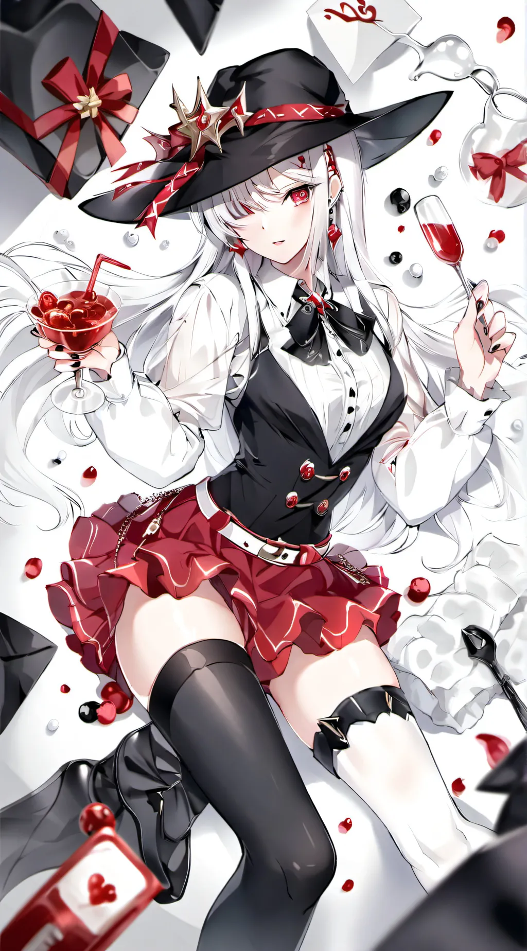 ai character: vampire mafia  background