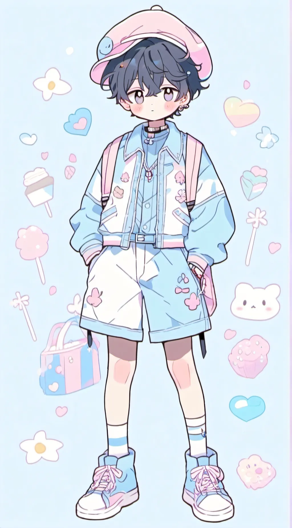 ai character: Ethan background