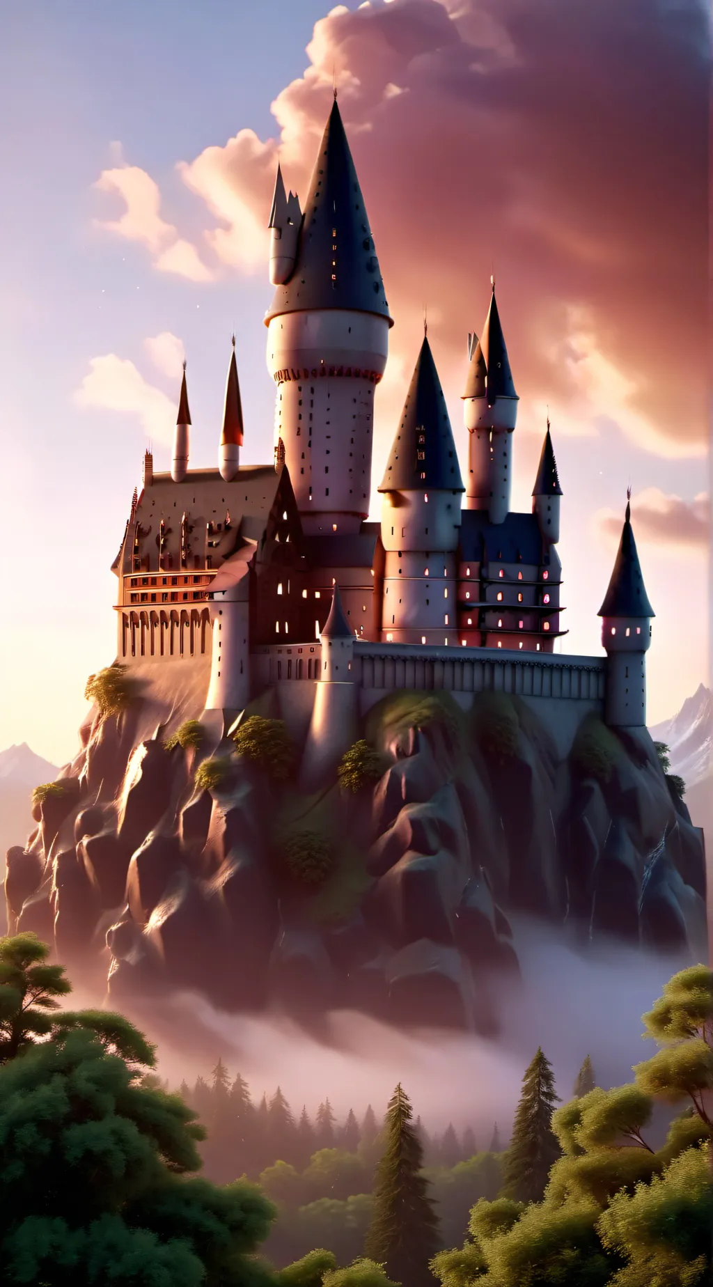 ai character: 🎀Hogwarts🎀 background