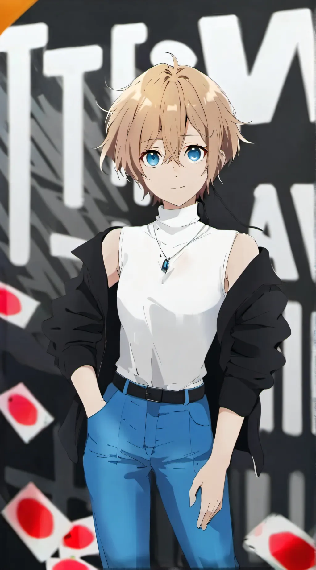 ai character: Alexandra  background