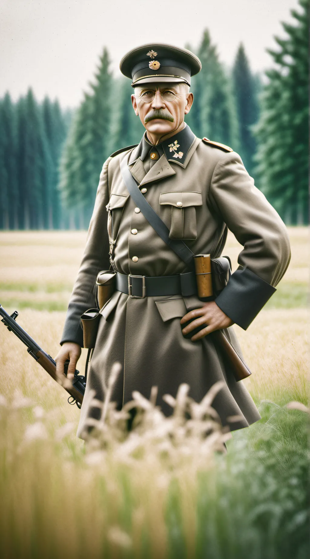 ai character: WW1 commander background