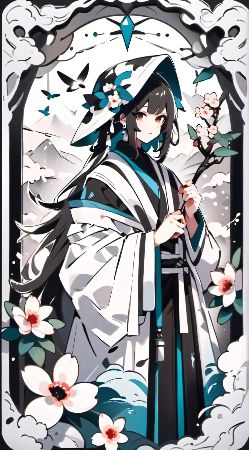 ai character: <KNY captured> background