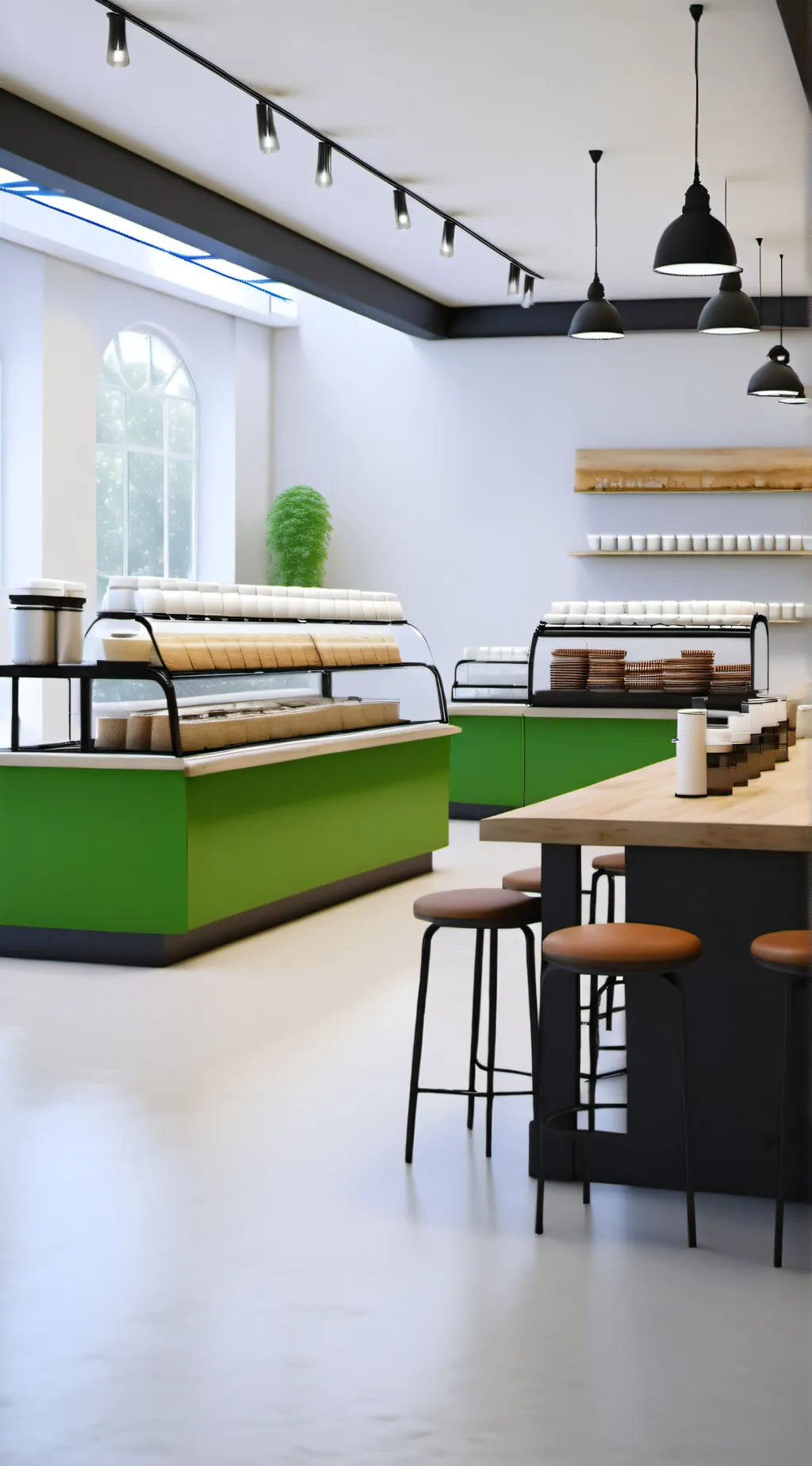 ai character: Starlight cafe￼ background