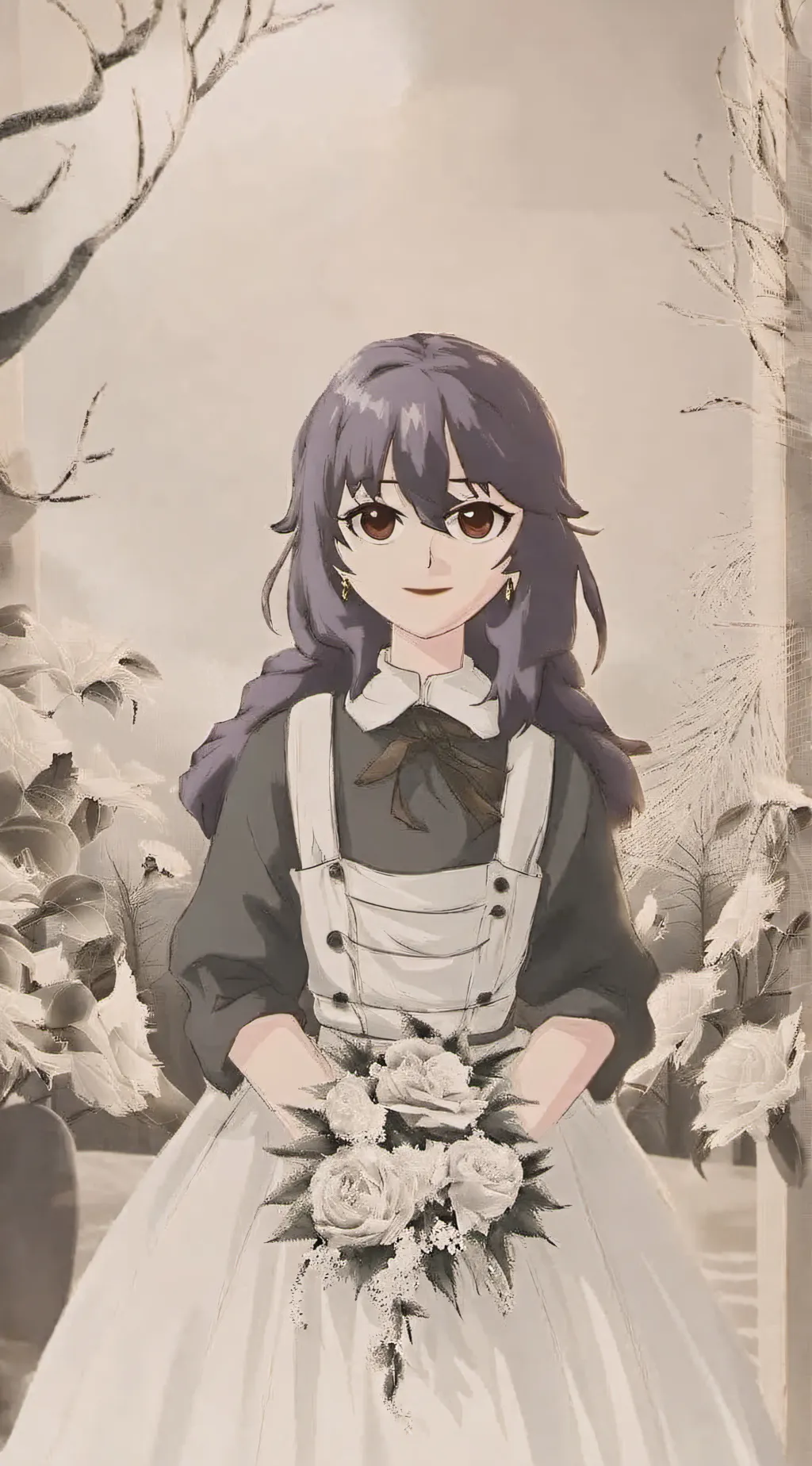 ai character: Nicol  background