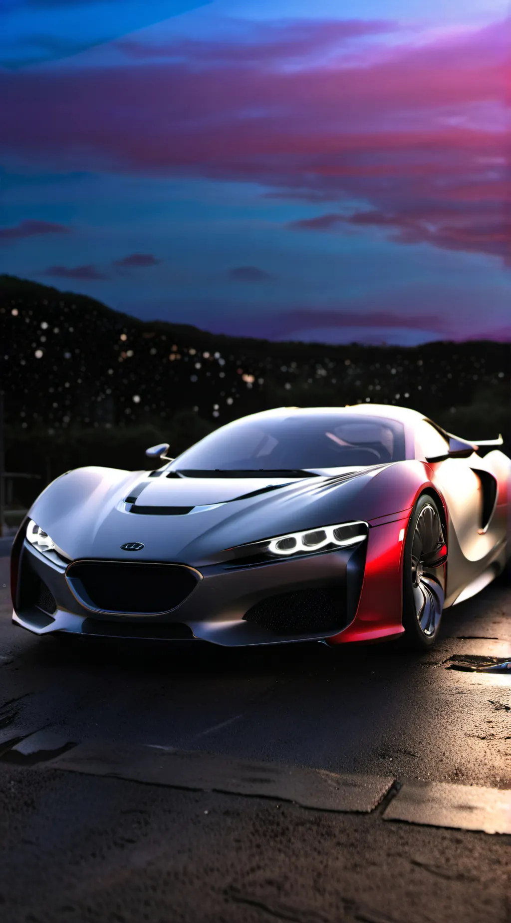 ai character: talking car background