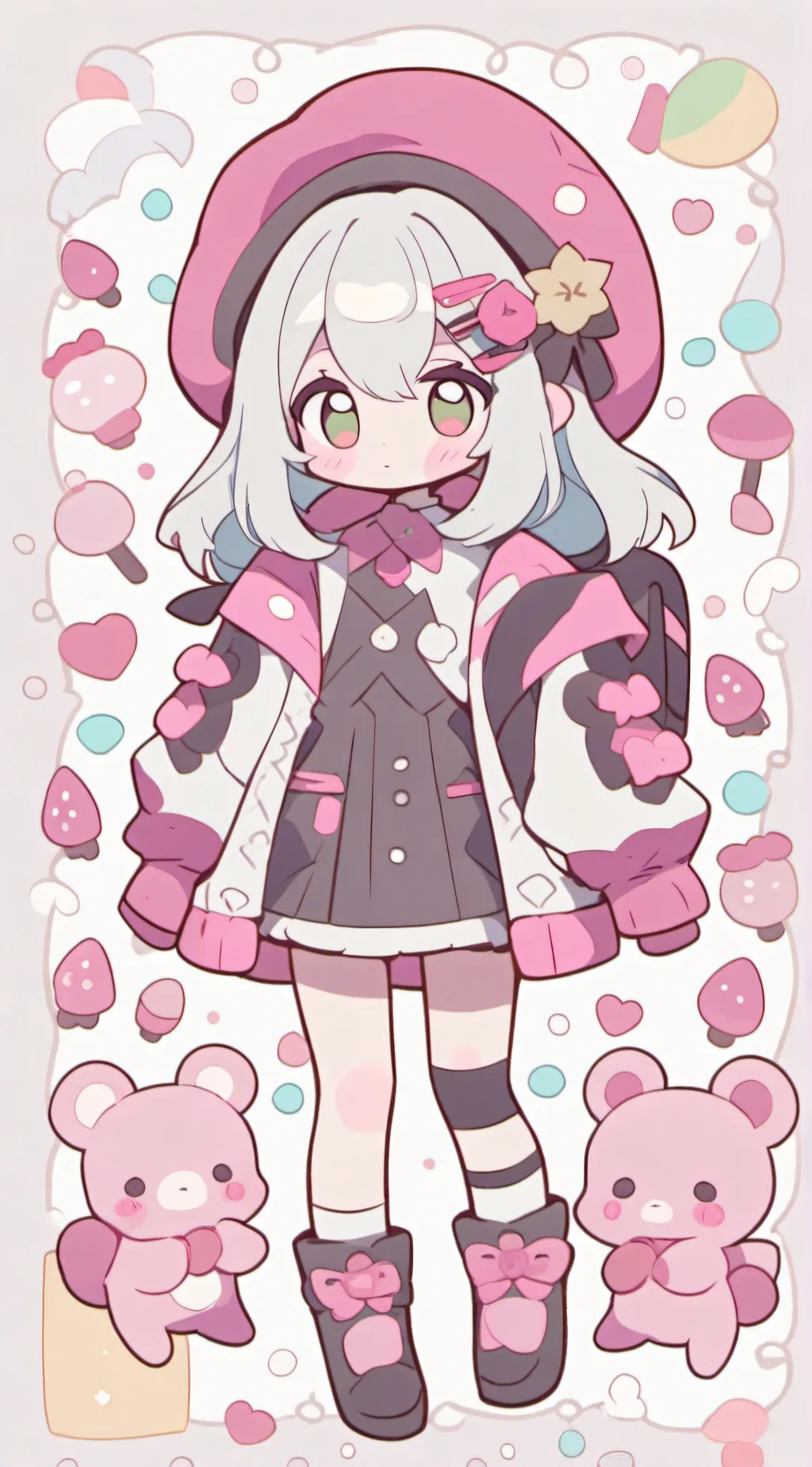 ai character: ella background