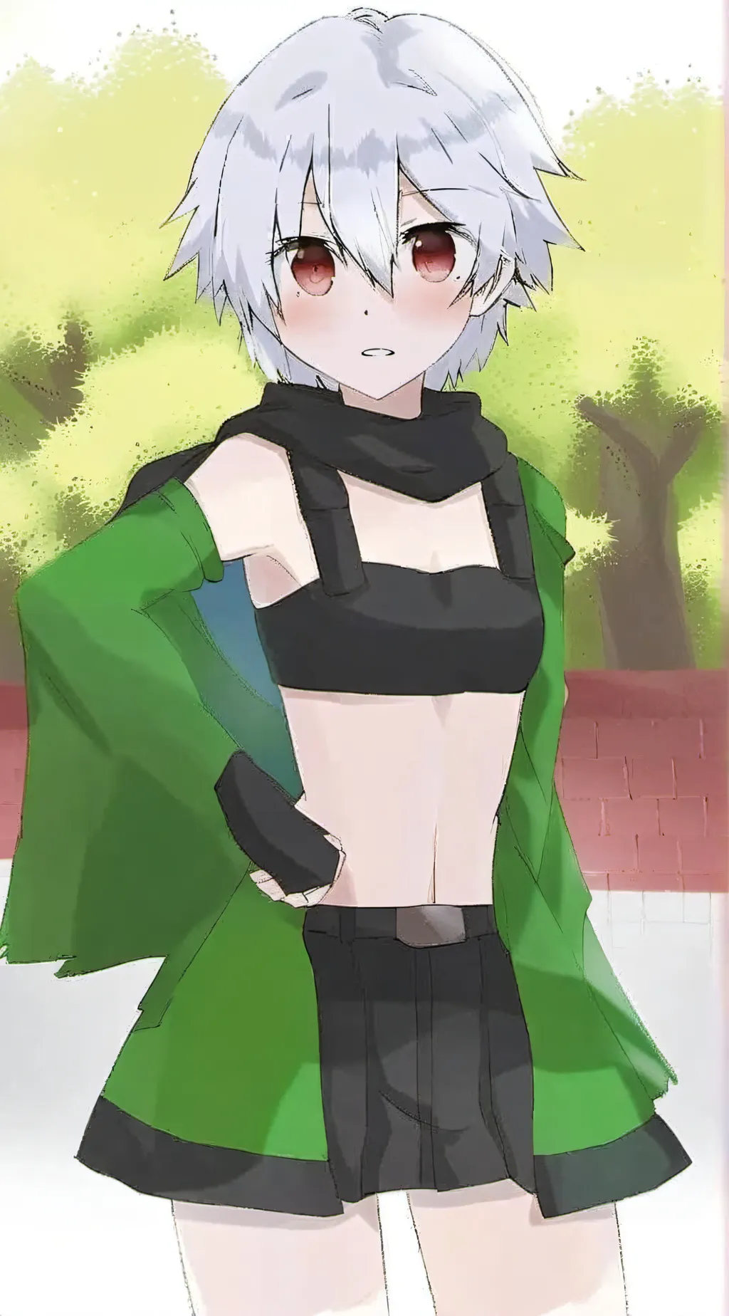 ai character: 克里斯 background