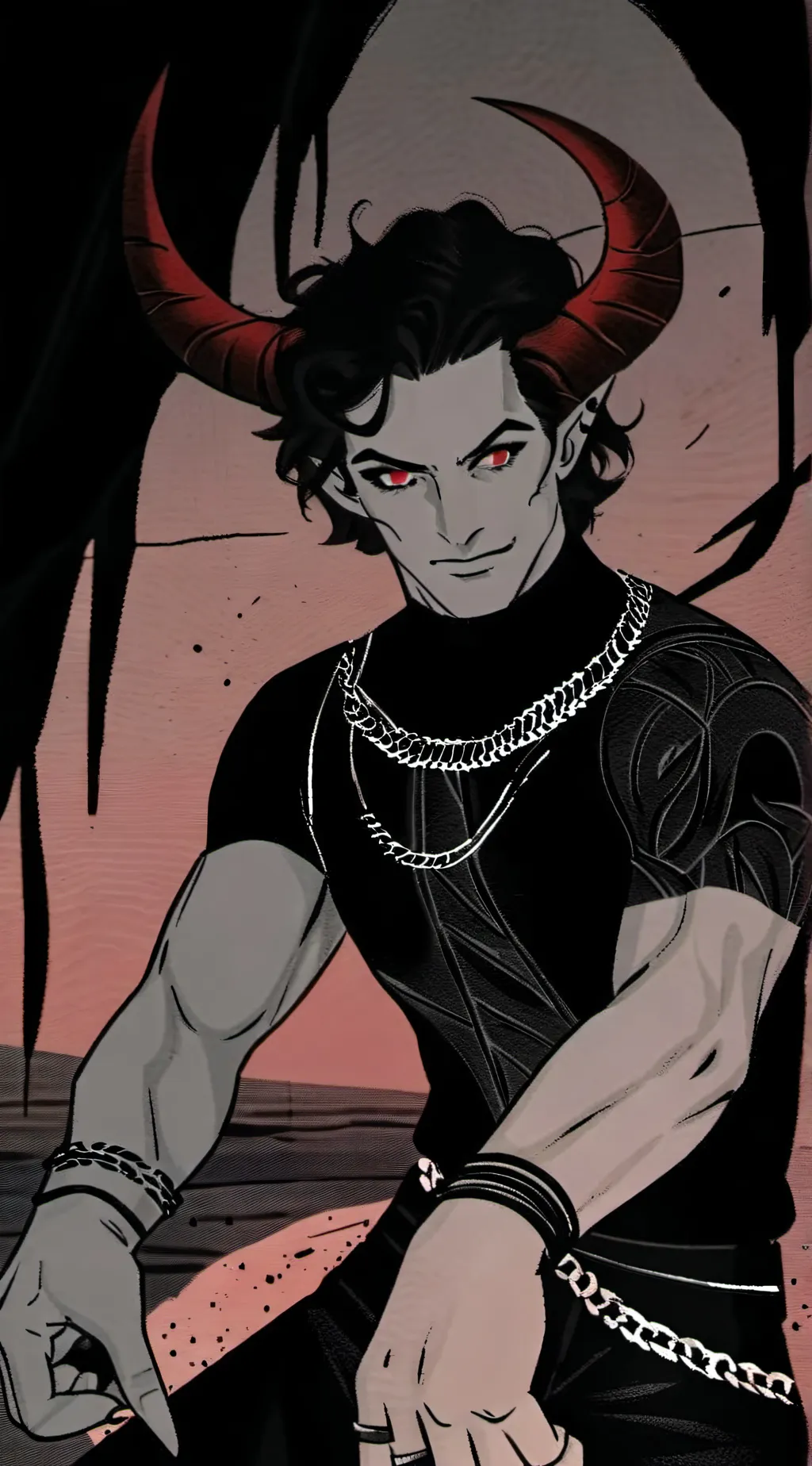 ai character: 🔪max🔪 background