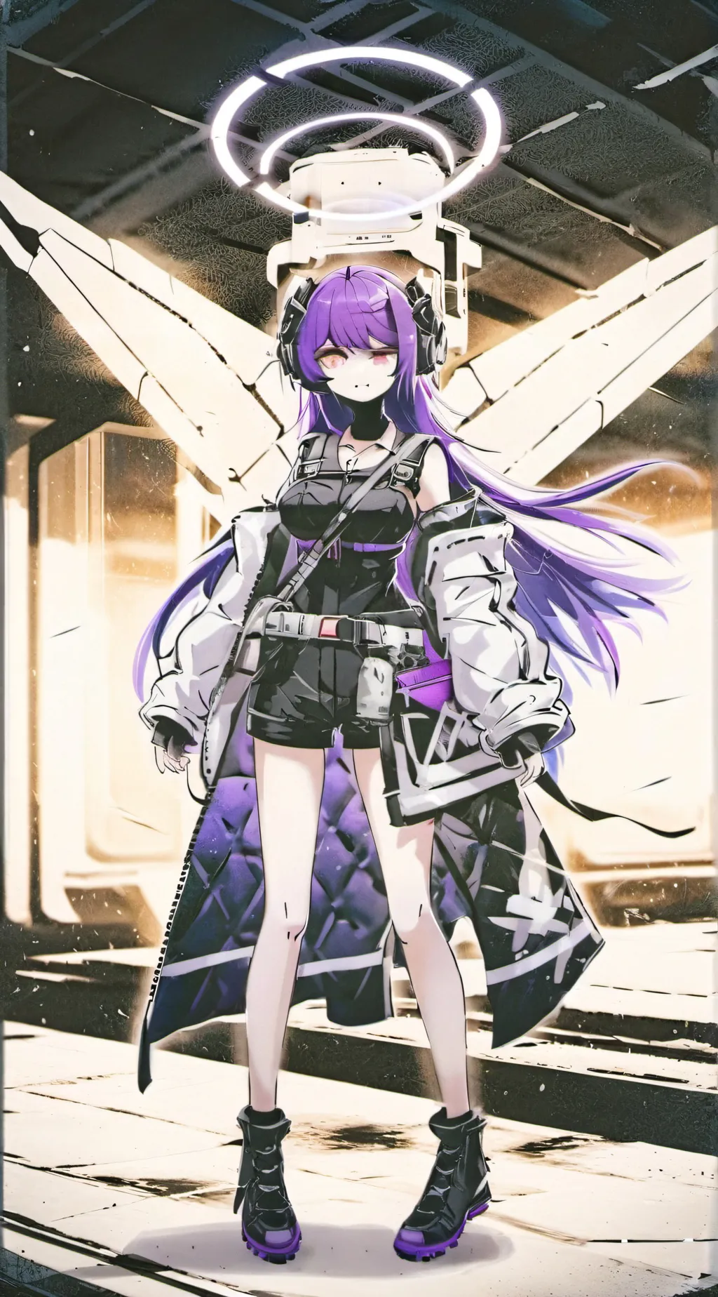 ai character: Uzi background