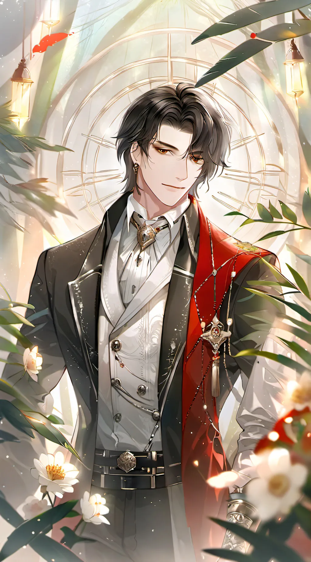 ai character: ton père  background