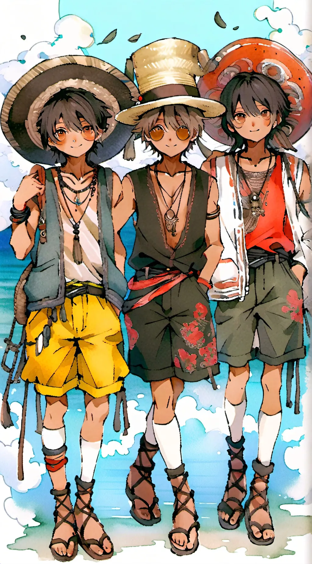 ai character: hola background