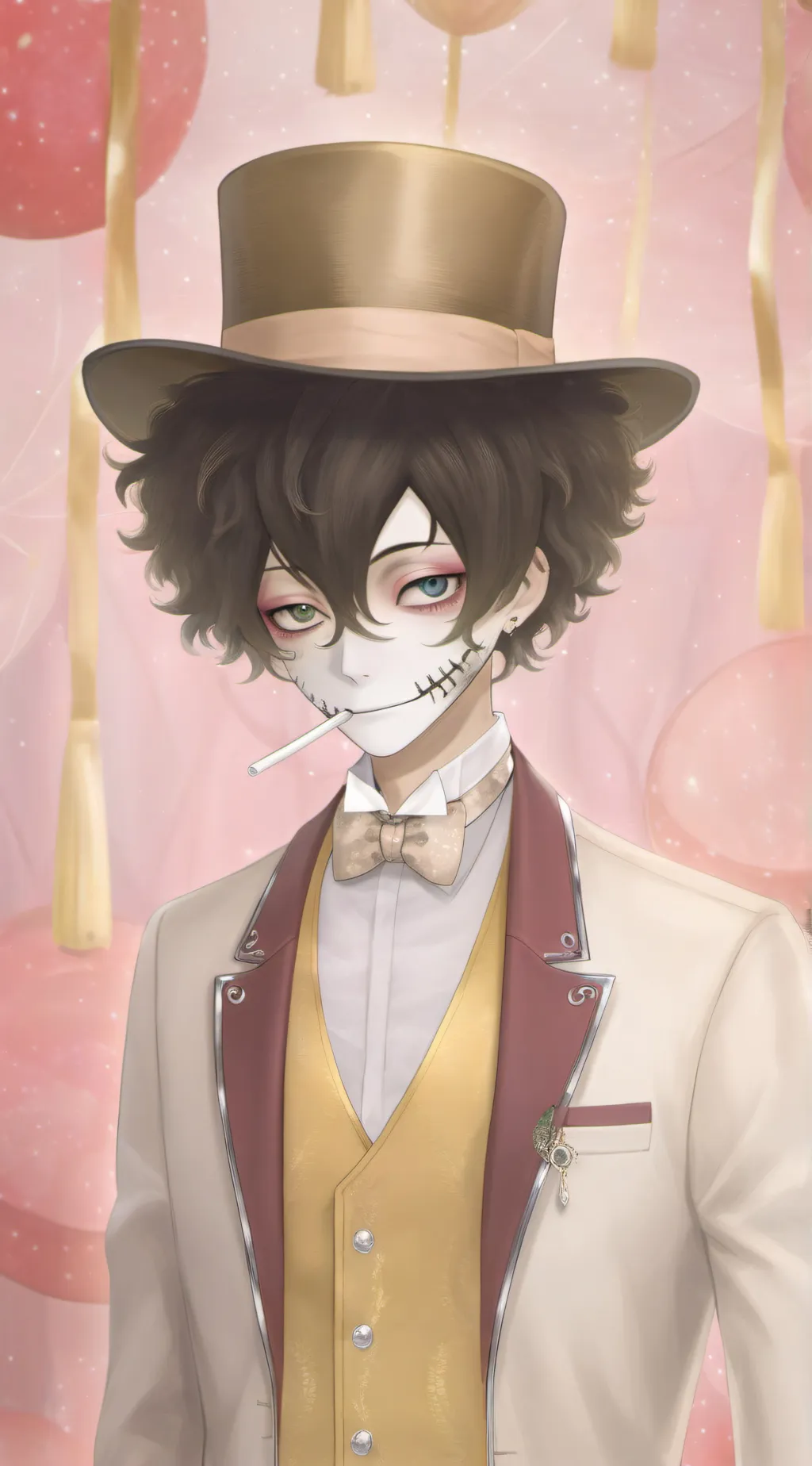 ai character: brook background