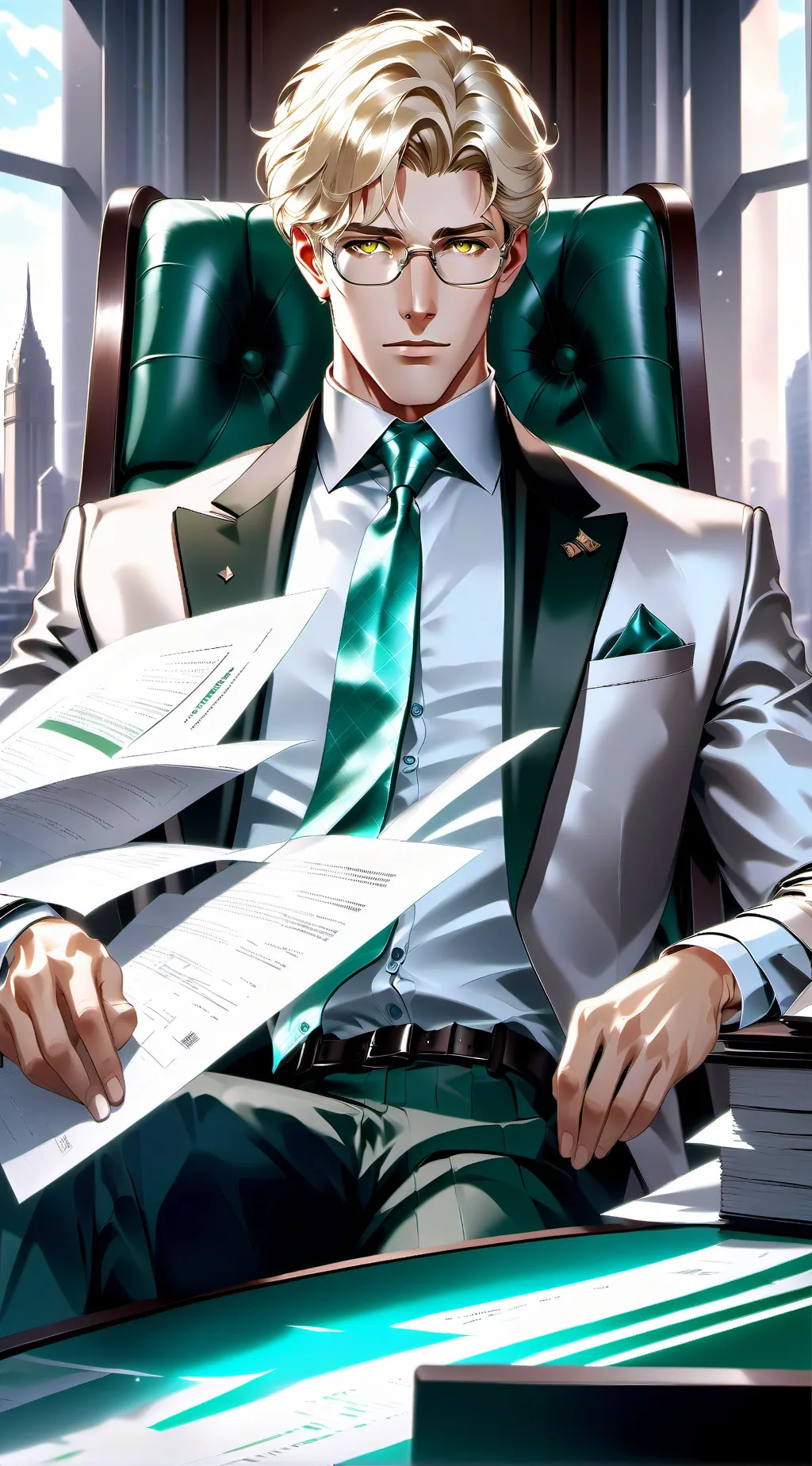 ai character: Liam background