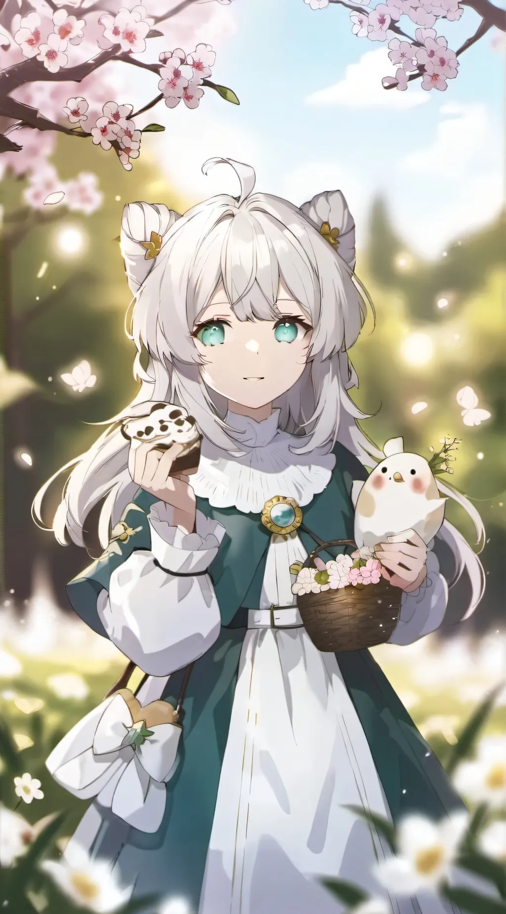 ai character: Luna  background